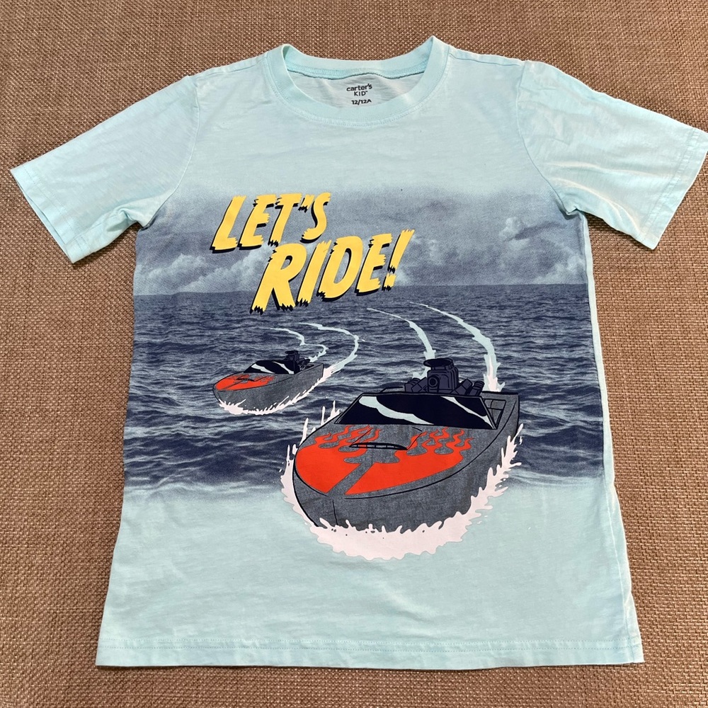 Size 12 Levi’s Shorts/Carter’s T Shirt - Picture 5 of 7